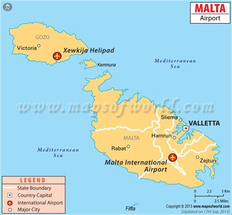 where is malta's airport.